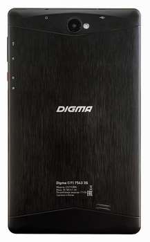 Планшет Digma CITI 7543 3G MT8321  4C/RAM1Gb/ROM8Gb 7" IPS 1280x800/3G/Android 7.0/черный/2Mpix/0.3Mpix/BT/GPS/WiFi/Touch/microSD 64Gb/minUSB/2500mAh