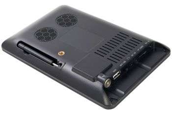 Проигрыватель DVD портативный HYUNDAI Портативный Плеер H-LCD700 7"/800x480 SD/MMC черный