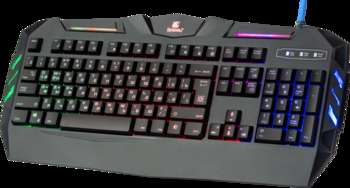Клавиатура DEFENDER Werewolf GK-120DL RU,RGB подсветка,19 Anti-Ghost 45120
