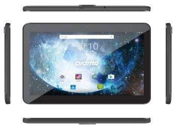 Планшет Digma Plane 1713T 3G MT8321  4C RAM1Gb ROM16Gb 10.1" TN 1024x600 3G Android 7.0 черный 2Mpix 0.3Mpix BT GPS WiFi Touch microSD 64Gb minUSB 4700mAh