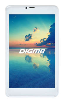 Планшет Digma Plane 7561N 3G MT8321 4C/RAM1Gb/ROM16Gb 7" IPS 1280x800/3G/Android 7.0/серебристый/2Mpix/0.3Mpix/BT/GPS/WiFi/Touch/microSD 64Gb/minUSB/2500mAh