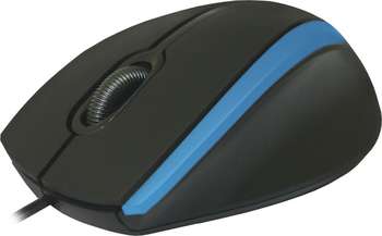 Мышь Мышка MM-340 BLACK/BLUE 52344 DEFENDER