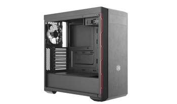 Корпус Cooler Master MasterBox MB600L (MCB-B600L-KA5N-S00) w/o PSU Black/red