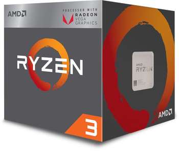 Процессор AMD Ryzen 3 2200G AM4 BOX YD2200C5FBBOX