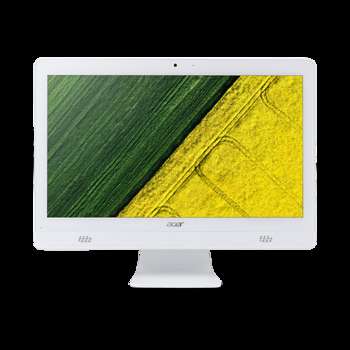 Моноблок Acer Aspire C20-720  19.5'' HD+/W10H/1Y/WHITE DQ.B6ZER.008