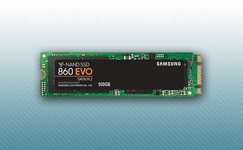 Накопитель SSD Samsung MZ-N6E500BW SSD 500GB 860 EVO, 3D V-NAND MLC, MJX, SATA 6Gb/s, R550/W520, IOPs 97000