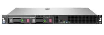 Сервер HP E DL20 Gen9 1x E3-1220v6 4C 3.0GHz, 1x16Gb-U, B140i/ZM  1x290W N NonRPS,2x1Gb/s,noDVD,iLO4.2,Rack1U,1-1-1 872873-425