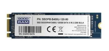 Накопитель SSD Goodram SSDPB-S400U-120-80 BULK
