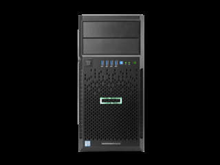 Сервер HPE ML30 Gen9, 1x E3-1220v6 4C 3.0GHz, 1x8Gb-U, B140i/ZM  1x350W NHP NonRPS,2x1Gb/s, noDVD, iLO5, Tower-4U, 3-1-1 P03704-425