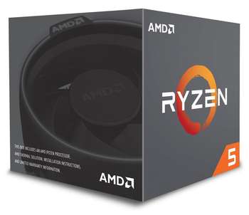 Процессор AMD Ryzen 5 2600 AM4 BOX YD2600BBAFBOX
