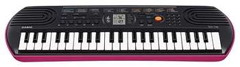 Музыкальный инструмент Синтезатор Casio SА-78 44клав. розовый