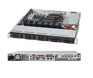 Корпус для сервера SuperMicro 1U 600W BLACK CSE-113TQ-600CB