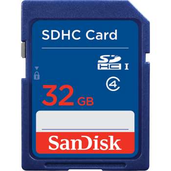 Карта памяти SANDISK BY WESTERN DIGITAL SDHC 32GB SDSDB-032G-B35 SANDISK