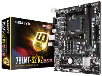 Материнская плата Gigabyte AMD 760G/SB710 SAM3+ MATX GA-78LMT-S2 R2