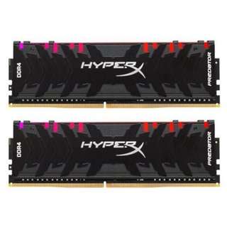 Оперативная память Kingston 16GB 3200MHz DDR4 CL16 DIMM (Kit of 2) XMP HyperX Predator RGB