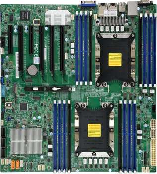 Материнская плата для сервера SuperMicro C621 S3647 EATX BLK MBD-X11DPI-N-B