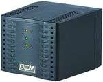 Стабилизатор напряжения Powercom 2000VA/1000W TCA-2000 Black