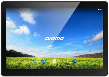 Планшет Digma Plane 1550S 3G MT8321 (1.2) 4C/RAM1Gb/ROM16Gb 10.1" IPS 1280x800/3G/Android 7.0/черный/2Mpix/0.3Mpix/BT/GPS/WiFi/Touch/microSD 128Gb/minUSB/5000mAh