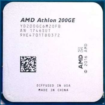 Процессор AMD Athlon 200GE AM4 Tray YD200GC6M2OFB