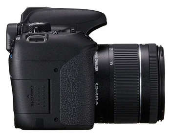 Фотокамера Canon EOS 800D черный 24.2Mpix EF-S 18-55mm f/4-5.6 IS STM 3" 1080p Full HD SDXC Li-ion