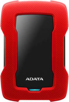 Внешний накопитель A-DATA USB 3.0 1Tb AHD330-1TU31-CRD HD330 DashDrive Durable 2.5" красный