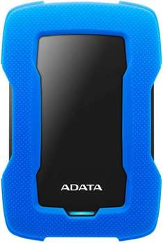 Внешний накопитель A-DATA USB 3.0 1Tb AHD330-1TU31-CBL HD330 DashDrive Durable 2.5" синий
