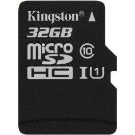 Карта памяти Kingston microSDHC 32Gb Class10 SDCS/32GBSP Canvas Select w/o adapter