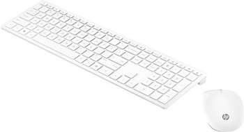 Комплект (клавиатура+мышь) HP 4CF00AA Wireless Keyboard and Mouse 800 White USB