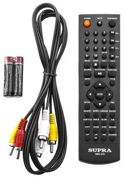 Музыкальный центр SUPRA Микросистема  SMC-27D черный 50Вт/CD/CDRW/DVD/DVDRW/FM/USB/BT