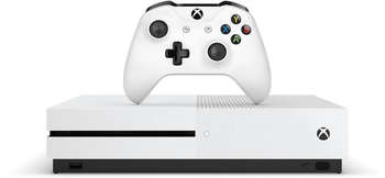 Игровая приставка Microsoft Xbox One S 234-00562 черный в комплекте: игра: Forza Horizon 4