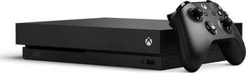Игровая приставка Microsoft Xbox One X CYV-00106 черный в комплекте: игра: Shadow of the Tomb Raider