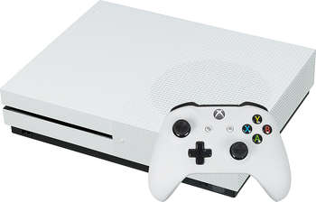 Игровая приставка Microsoft Xbox One S 234-00357 белый +1Tb, 3M Game Pass, 3M Xbox LIVE