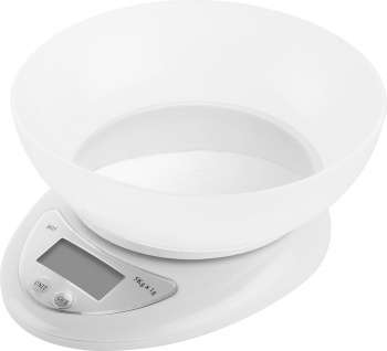 Кухонные весы SINBO Весы кухонные электронные  SKS 4524 макс.вес:5кг белый