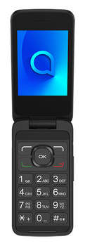 Сотовый телефон ALCATEL 3025X серый раскладной 2.8" 240x320 2Mpix BT GSM900/1800 GSM1900 MP3 FM microSD max32Gb