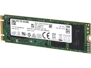 Накопитель SSD Intel SSDSCKKW256G8X1