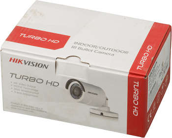 Камера видеонаблюдения HIKVISION DS-2CE16C0T-PK 2.8-2.8мм HD-TVI цветная корп.:белый