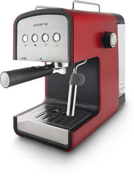 Кофеварка POLARIS PCM 1516E Adore Crema 850Вт красный