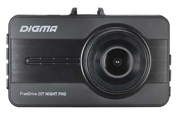 Автомобильный видеорегистратор Digma Видеорегистратор FreeDrive 207 Night FHD черный 2Mpix 1080x1920 1080p 150гр. GP2247