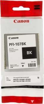 Струйный картридж Canon PFI-107 BK
