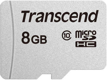 Карта памяти Transcend microSDHC 8Gb Class10 TS8GUSD300S w/o adapter