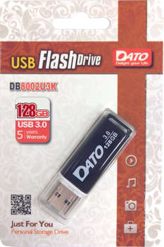 Flash-носитель DATO 128Gb DB8002U3 DB8002U3K-128G USB3.0 черный