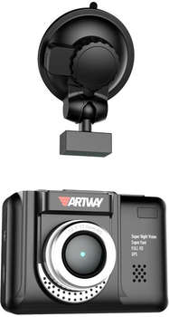 Автомобильный видеорегистратор Artway COMBO MD-106 GPS черный