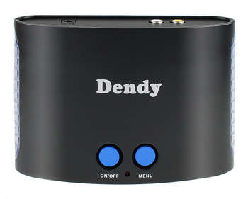 Игровая приставка DENDY Игровая консоль черный +контроллер в комплекте: 255 игр