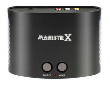 Игровая приставка MAGISTR X черный +контроллер в комплекте: 220 игр