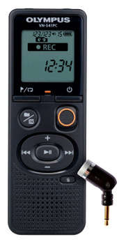 Диктофон Olympus Цифровой  VN-541PC + ME-52 Microphone 4Gb черный