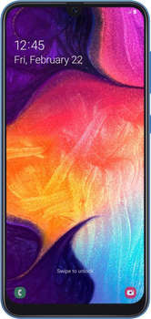 Смартфон Samsung Galaxy A50 SM-A505F 64Gb синий SM-A505FZBUSER