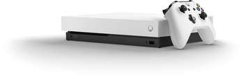 Игровая приставка Microsoft Xbox One X 1Tb белый в комплекте: игра: Metro 2033 Redux