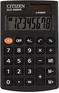 Калькулятор CITIZEN карманный SLD-200NR черный 8-разр.
