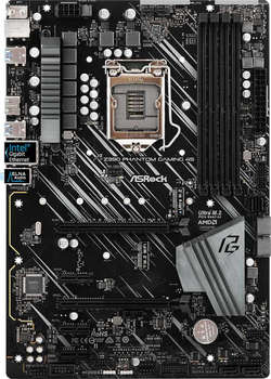 Материнская плата ASRock Z390 PHANTOM GAMING 4S Soc-1151v2 Intel Z390 4xDDR4 ATX AC`97 8ch GbLAN RAID+HDMI