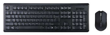 Комплект (клавиатура+мышь) V-Track 4200N клав:черный мышь:черный USB беспроводная 4200N(GR-92+G3-200N)--3702IC